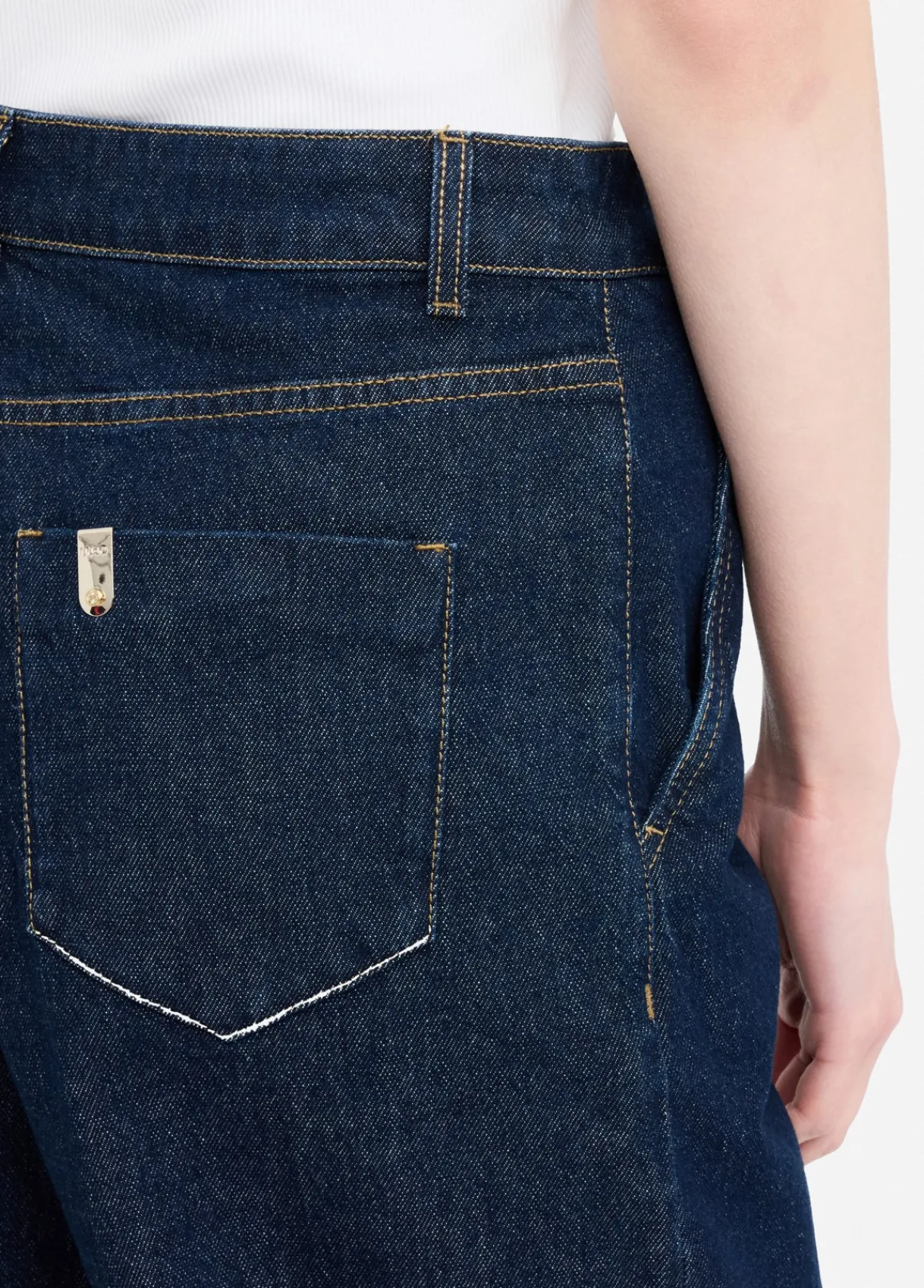 Liu Jo Jean cropped balloon|Femme Jeans Droit