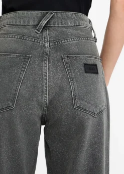 Liu Jo Jean droit à taille haute|Femme Jeans Droit