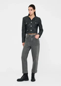Liu Jo Jean droit à taille haute|Femme Jeans Droit