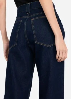 Liu Jo Jean droit avec perles de verre|Femme Jeans Droit