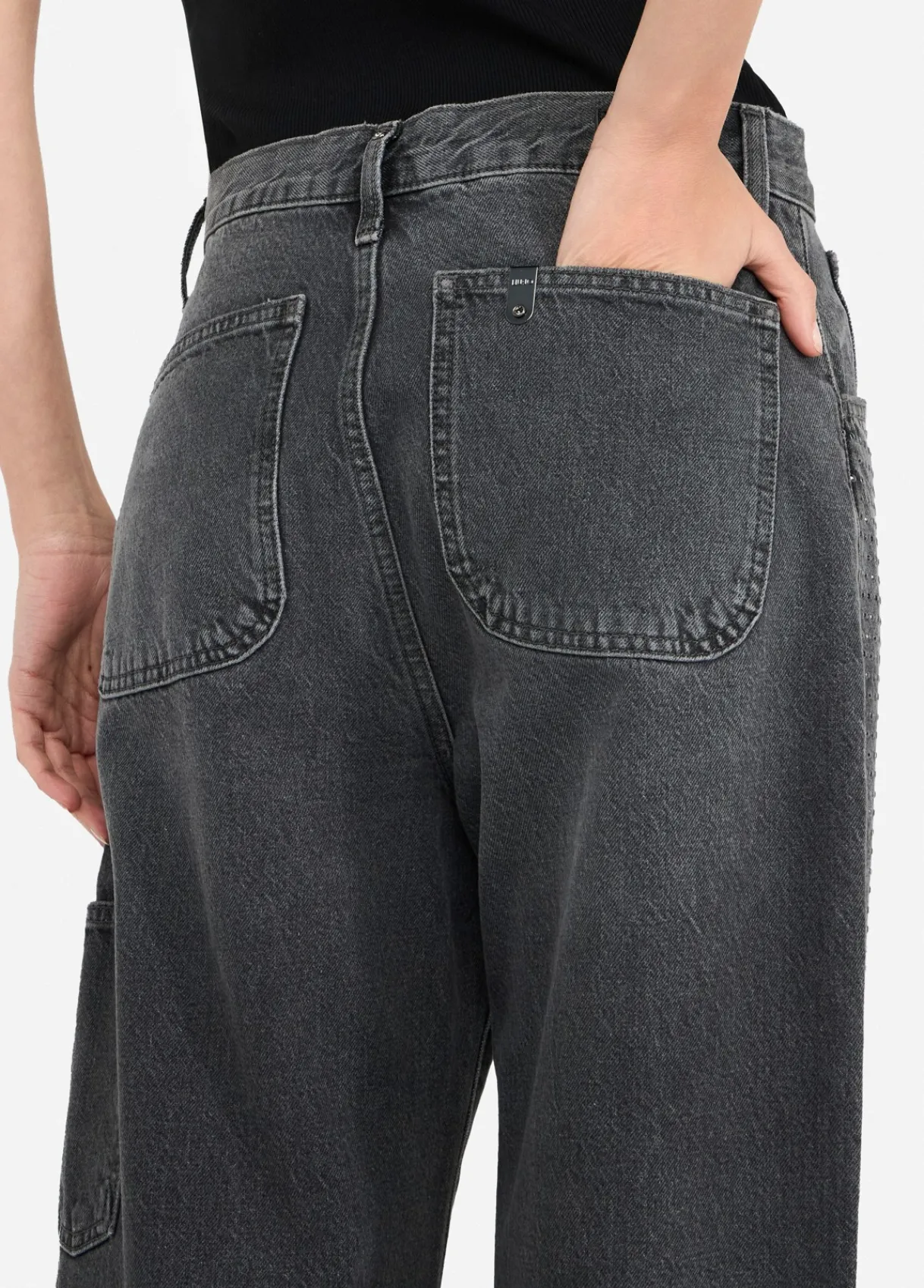 Liu Jo Jean droit avec strass|Femme Jeans Slim