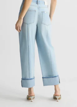 Liu Jo Jean droit cropped|Femme Jeans Droit