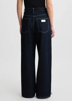 Liu Jo Jean en coton effet usé|Femme Jeans Patte D'Eph