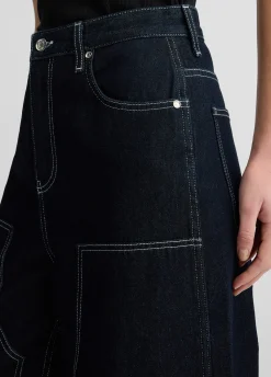 Liu Jo Jean en coton effet usé|Femme Jeans Patte D'Eph