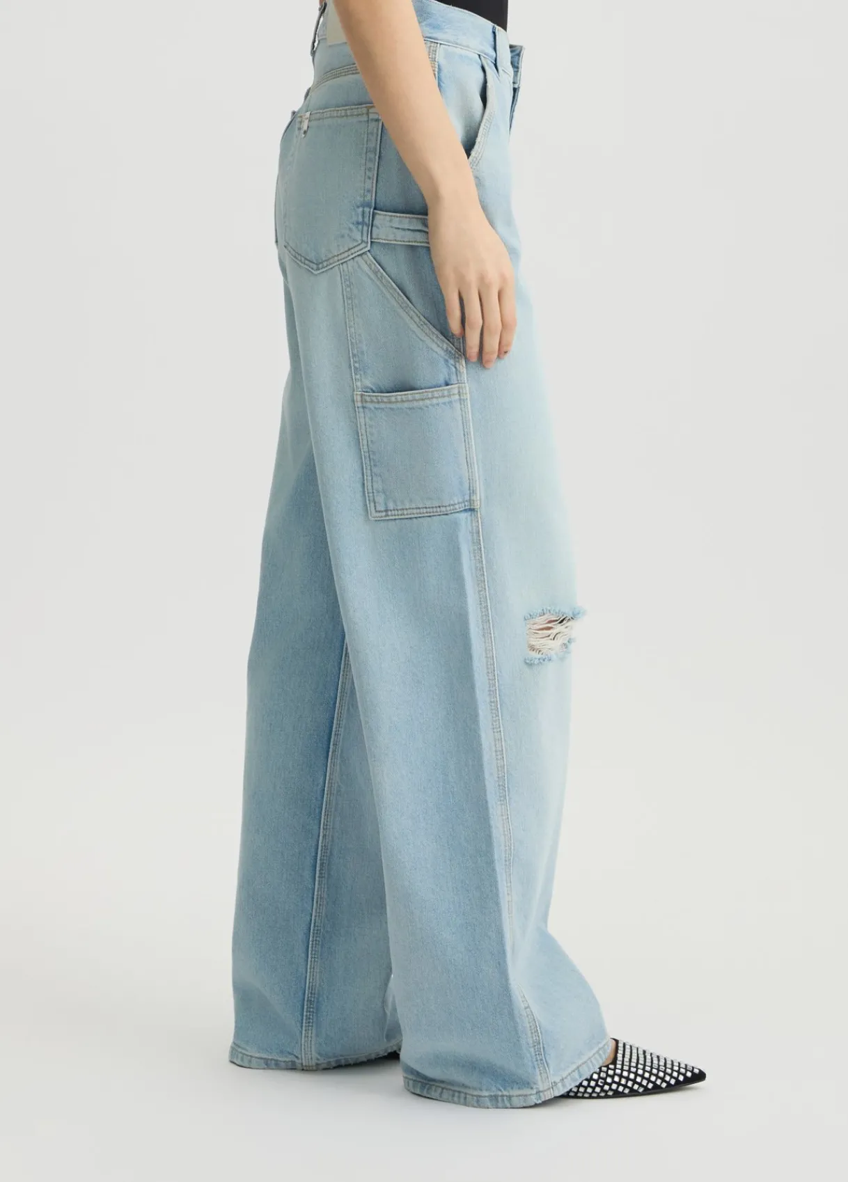 Liu Jo Jean flare avec petites déchirures|Femme Jeans Patte D'Eph