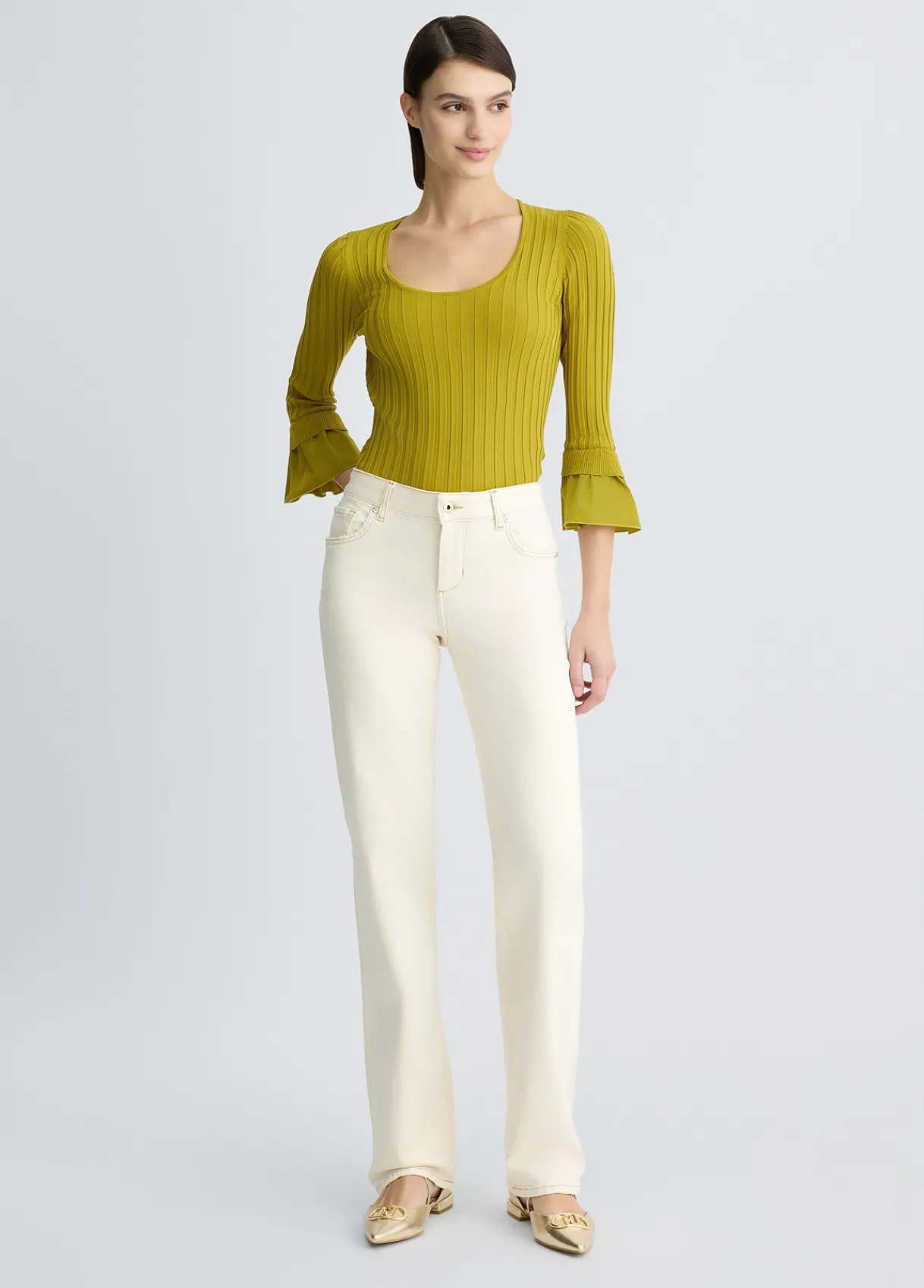 Liu Jo Jean jambe droite|Femme Pantalons