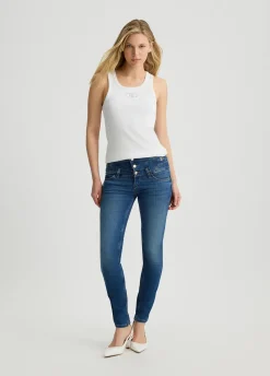 Liu Jo Jean skinny à taille haute|Femme Jeans Skinny