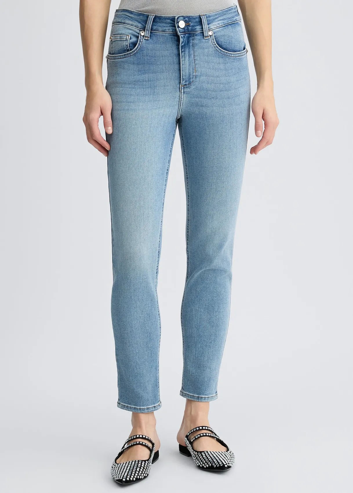 Liu Jo Jean skinny à taille haute|Femme Jeans Skinny
