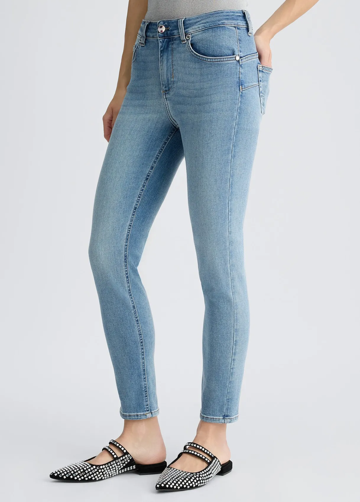 Liu Jo Jean skinny à taille haute|Femme Jeans Skinny