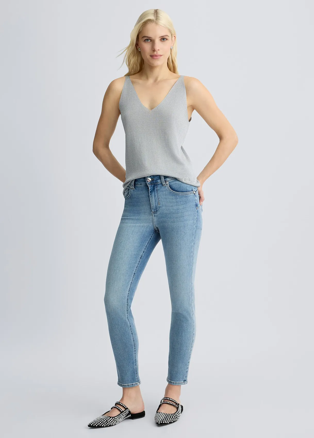 Liu Jo Jean skinny à taille haute|Femme Jeans Skinny