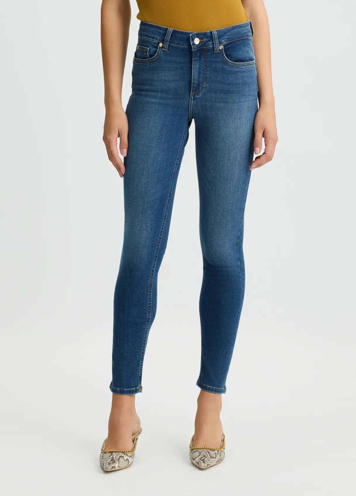 Liu Jo Jean skinny à taille haute|Femme Jeans Skinny