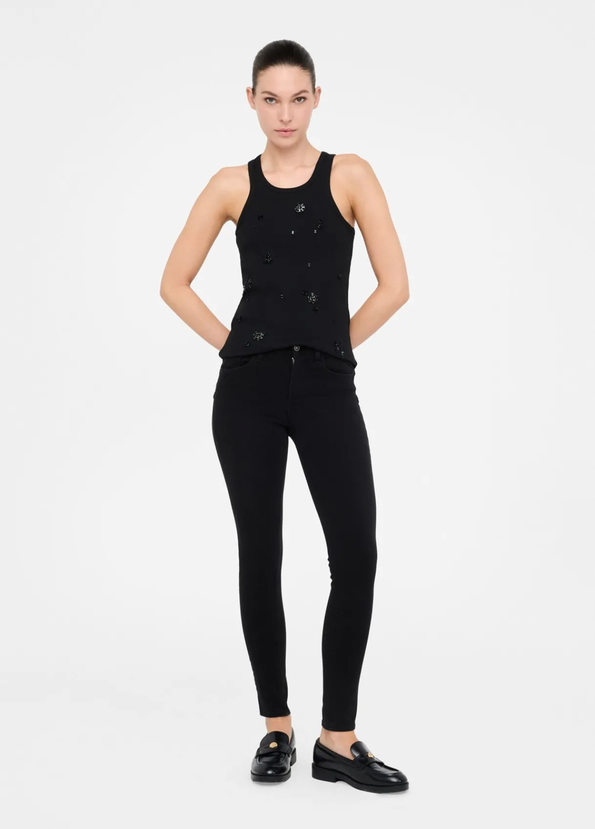 Liu Jo Jean skinny à taille haute|Femme Jeans Skinny