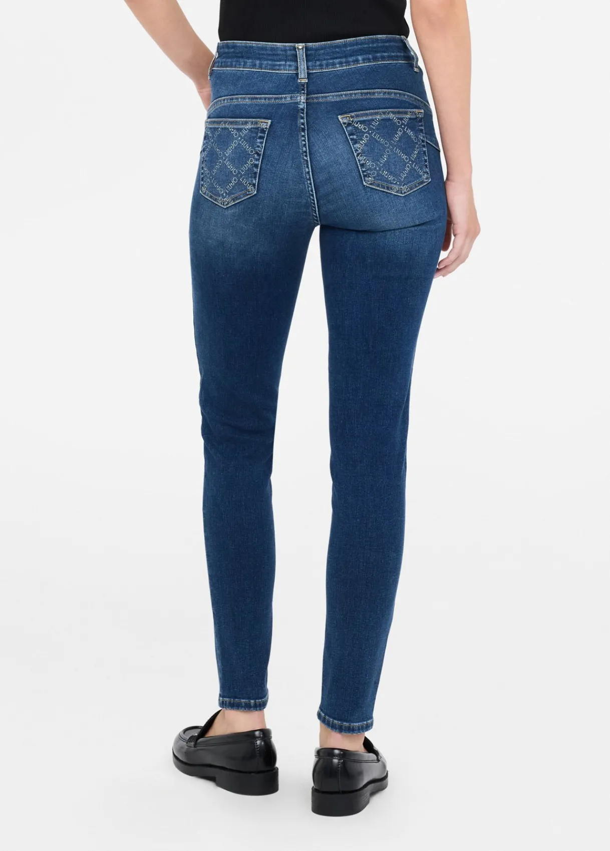 Liu Jo Jean skinny à taille haute|Femme Jeans Skinny