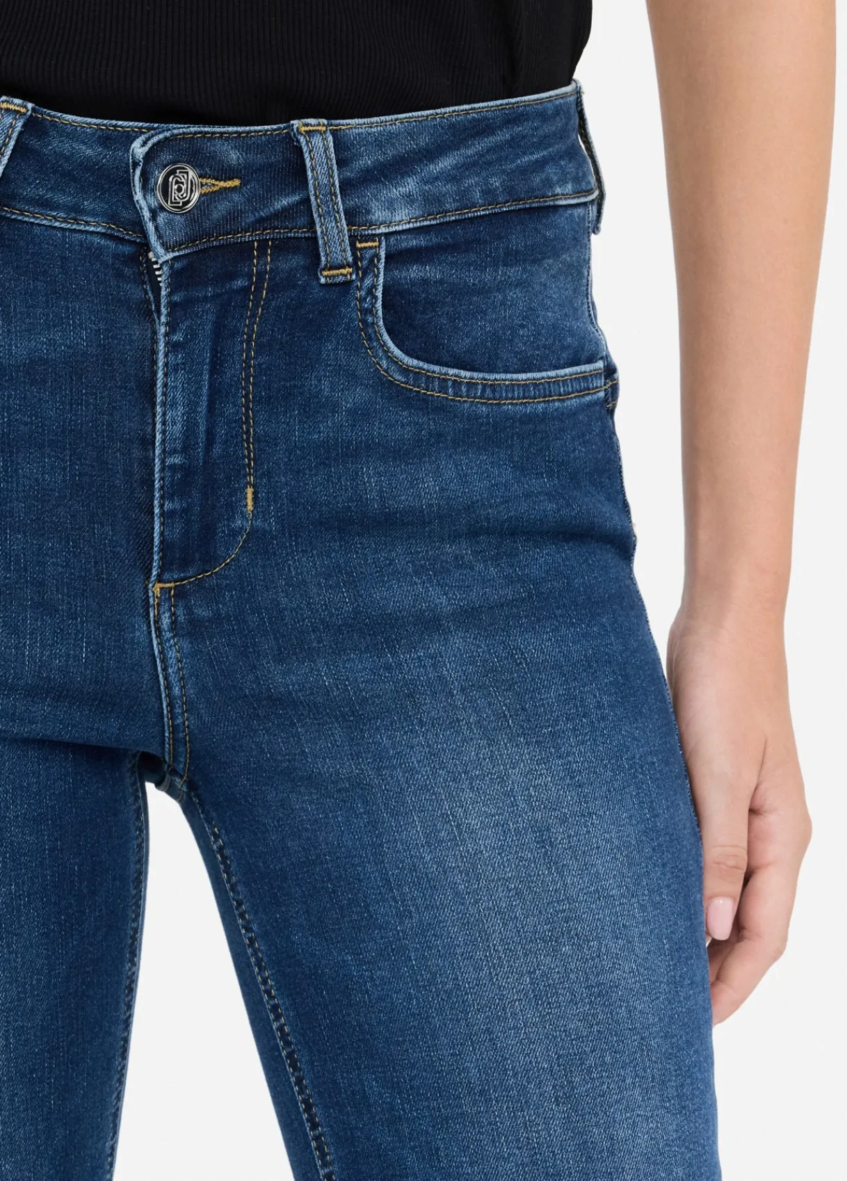 Liu Jo Jean skinny à taille haute|Femme Jeans Skinny