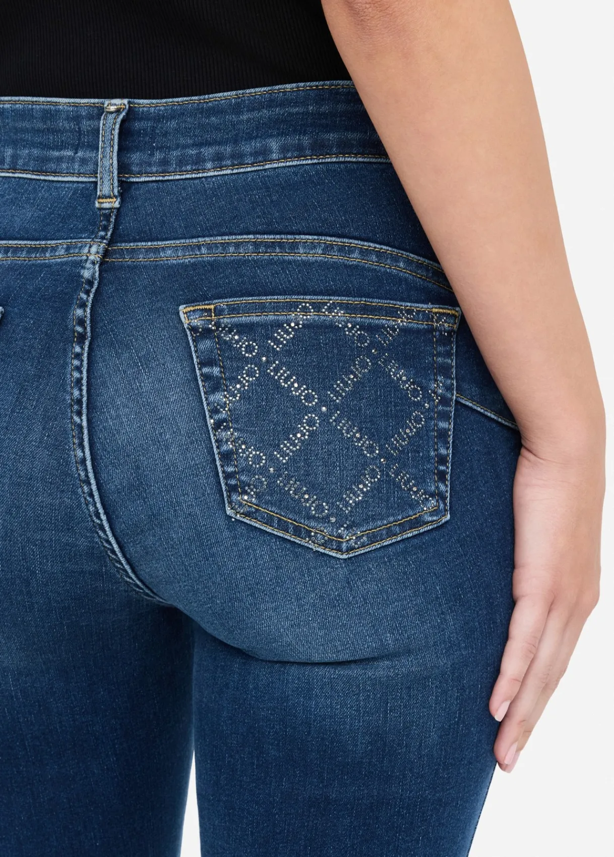 Liu Jo Jean skinny à taille haute|Femme Jeans Skinny