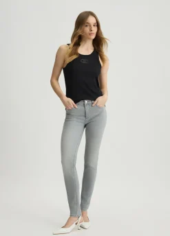 Liu Jo Jean skinny à taille haute|Femme Jeans Skinny
