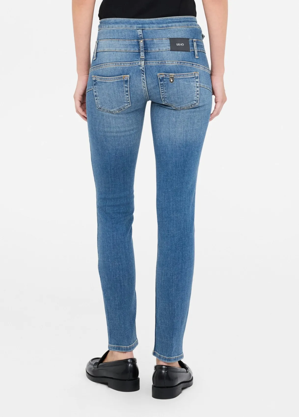 Liu Jo Jean skinny à taille haute|Femme Jeans Skinny