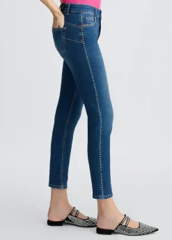 Liu Jo Jean skinny avec clous|Femme Jeans Skinny