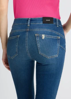 Liu Jo Jean skinny avec clous|Femme Jeans Skinny
