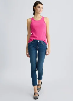 Liu Jo Jean skinny avec clous|Femme Jeans Skinny