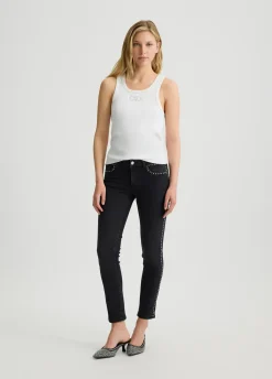 Liu Jo Jean skinny avec clous|Femme Jeans Skinny