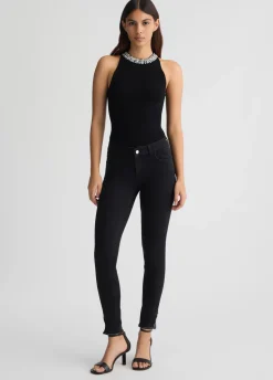 Liu Jo Jean skinny avec fente|Femme Jeans Skinny