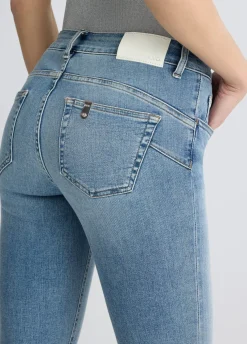 Liu Jo Jean skinny avec revers|Femme Jeans Skinny