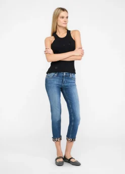 Liu Jo Jean skinny avec revers|Femme Jeans Skinny