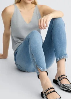 Liu Jo Jean skinny bleu|Femme Jeans Skinny