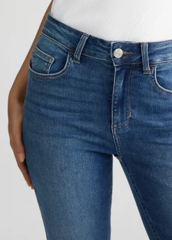 Liu Jo Jean skinny bleu à strass|Femme Jeans Skinny