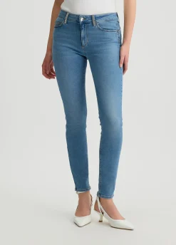 Liu Jo Jean skinny bottom up avec strass|Femme Jeans Skinny