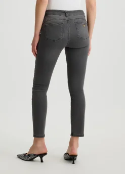 Liu Jo Jean skinny en coton effet usé|Femme Jeans Skinny