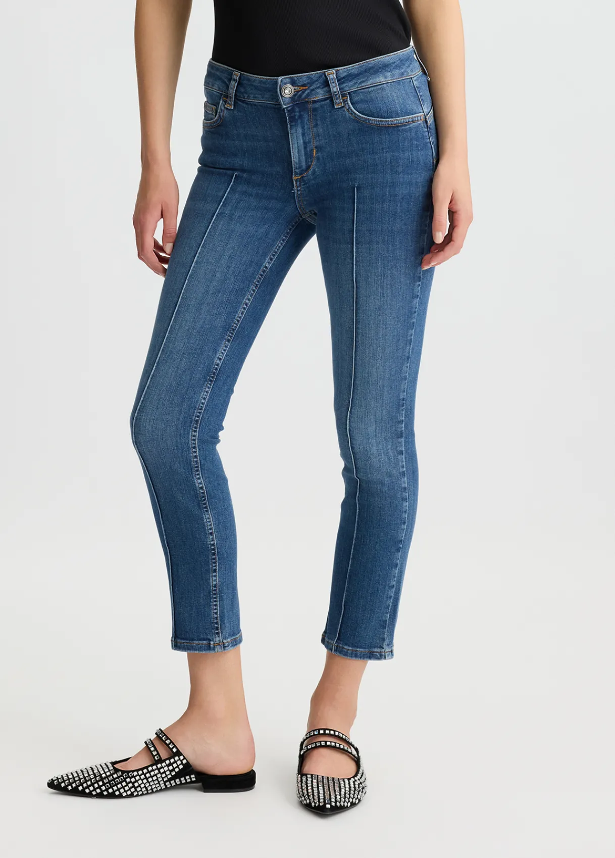 Liu Jo Jean skinny taille basse|Femme Jeans Skinny