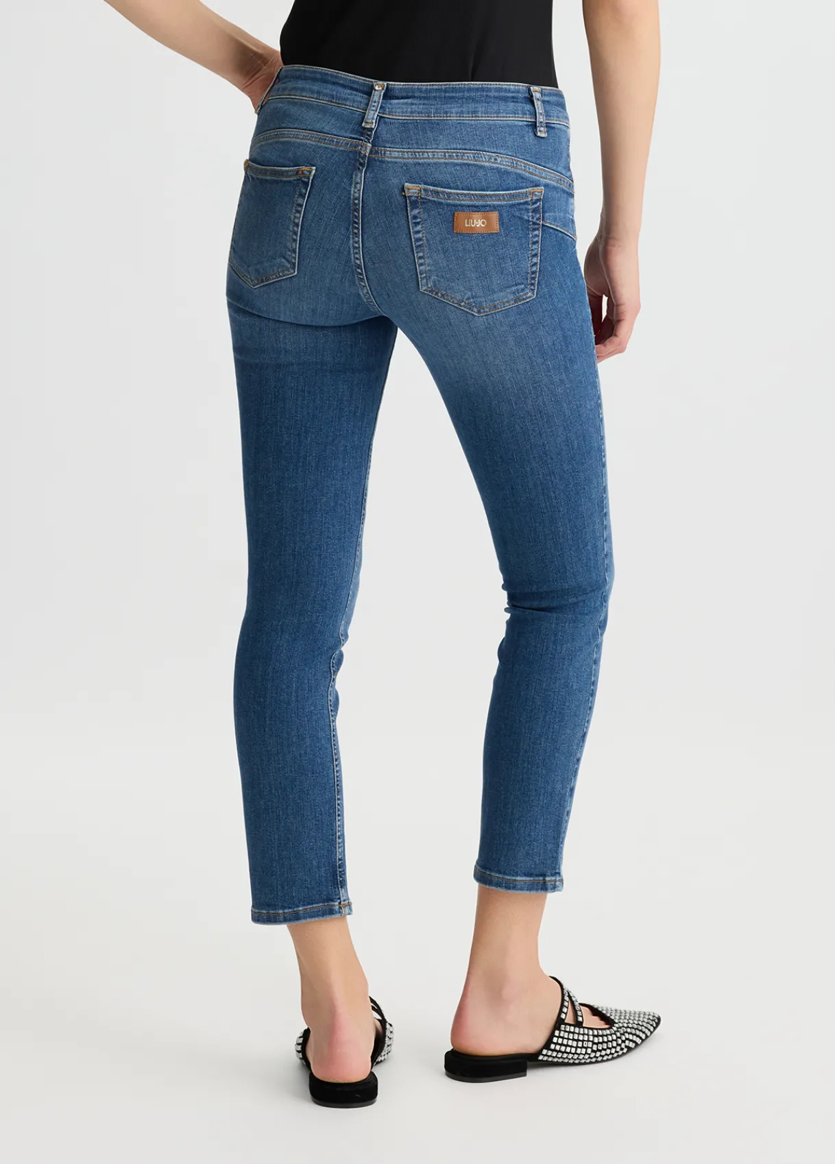 Liu Jo Jean skinny taille basse|Femme Jeans Skinny