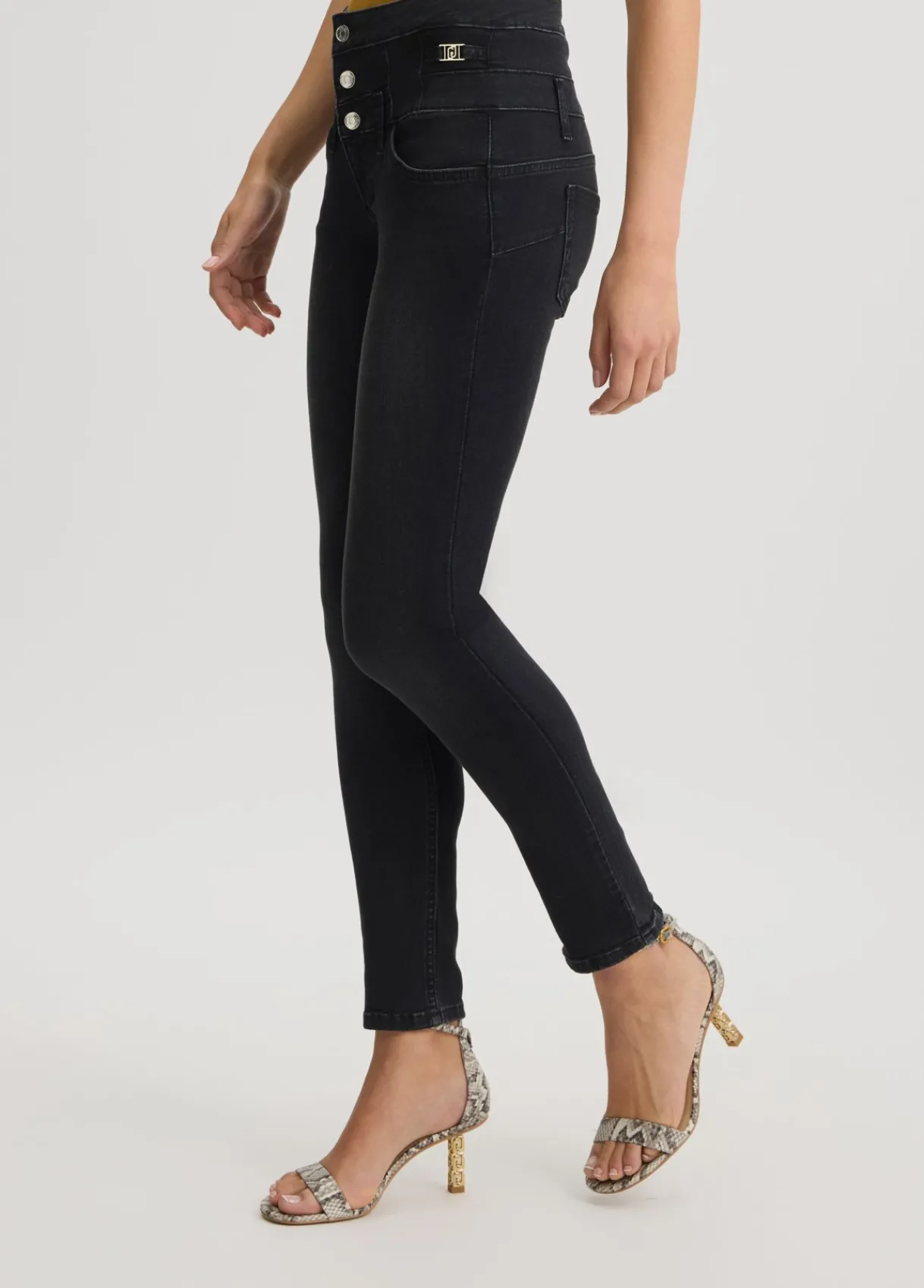 Liu Jo Jean skinny taille haute|Femme Jeans Skinny