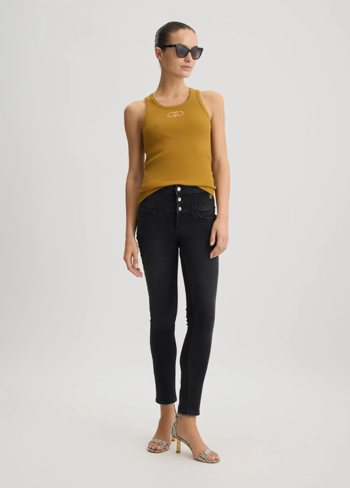 Liu Jo Jean skinny taille haute|Femme Jeans Skinny