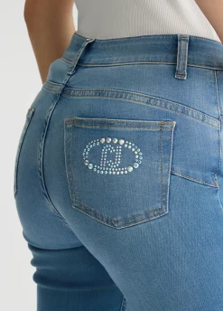Liu Jo Jean slim à taille haute|Femme Jeans Skinny