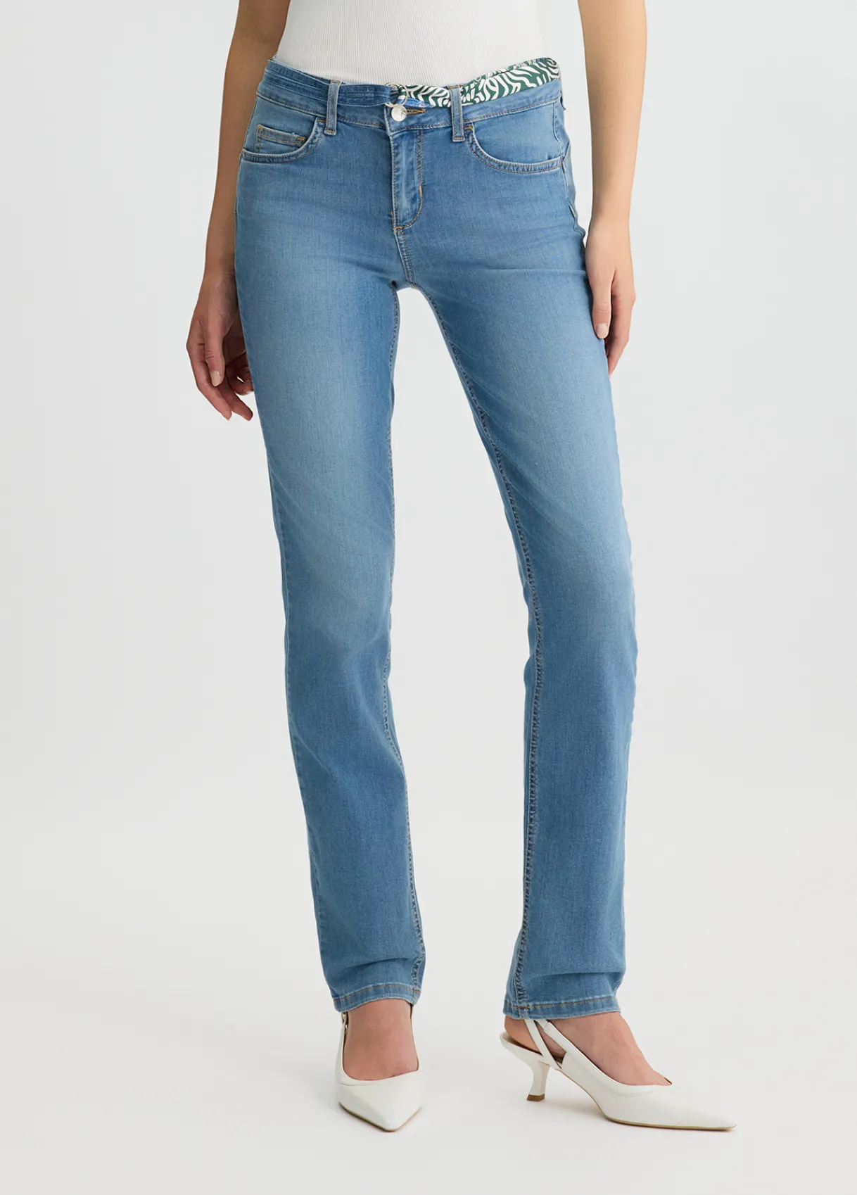 Liu Jo Jean slim avec ceinture|Femme Jeans Skinny