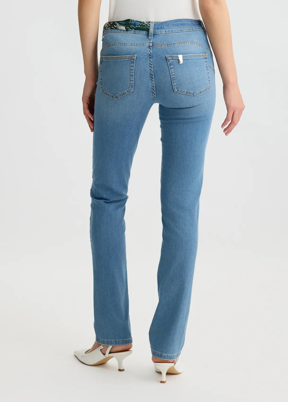 Liu Jo Jean slim avec ceinture|Femme Jeans Skinny