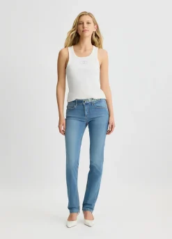 Liu Jo Jean slim avec ceinture|Femme Jeans Skinny