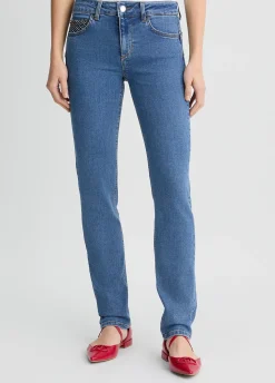 Liu Jo Jean slim avec strass|Femme Jeans Skinny