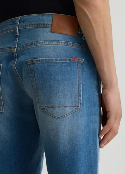 Liu Jo Jean slim en coton effet usé|Homme Jeans