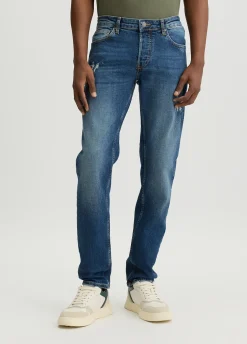 Liu Jo Jean slim en coton effet usé|Homme Jeans