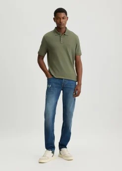 Liu Jo Jean slim en coton effet usé|Homme Jeans