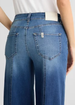 Liu Jo Jean super évasé à taille haute|Femme Jeans Patte D'Eph