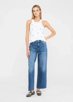 Liu Jo Jean taille basse à jambe large|Femme Jeans Patte D'Eph