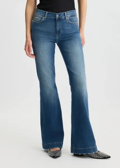 Liu Jo Jean évasé à taille haute|Femme Jeans Bootcut