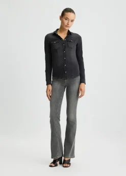 Liu Jo Jean évasé à taille haute|Femme Jeans Patte D'Eph