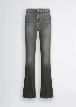 Liu Jo Jean évasé à taille haute|Femme Jeans Patte D'Eph