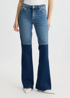 Liu Jo Jean évasé à taille haute|Femme Jeans Patte D'Eph